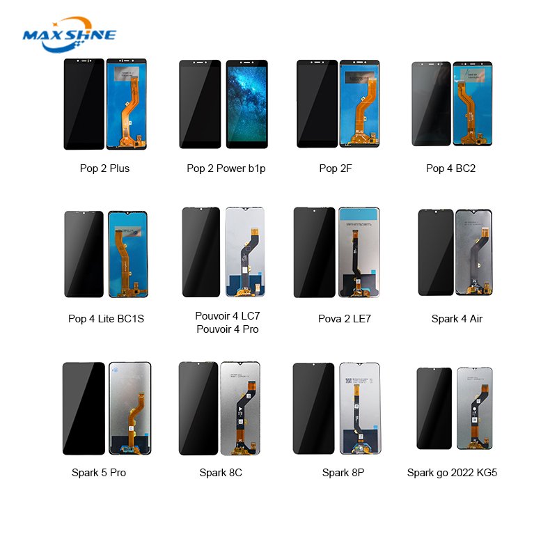 Original For Tecno Pop 6 Pro LCD Display Touch Screen Assembly For Tecno Pop 6 LCD