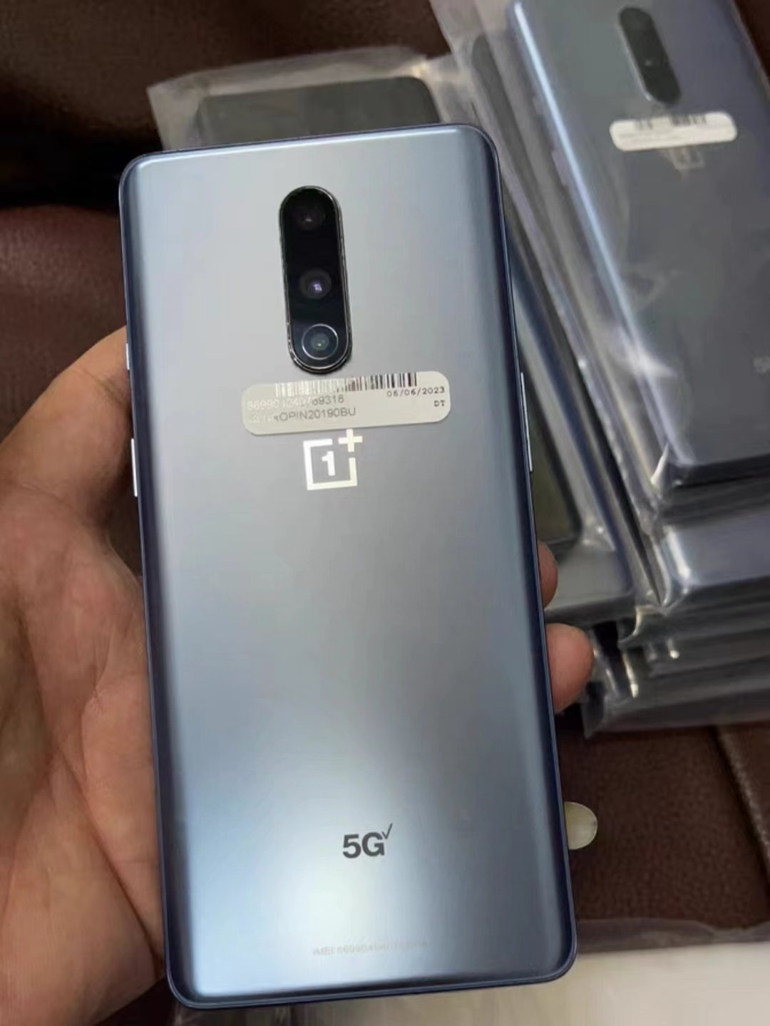 Wholesale OnePlus 8 5G Android Phone 6.55\" 48MP Snapdragon 865 128GB Memory 4300mAh Battery Used Mobile Phones