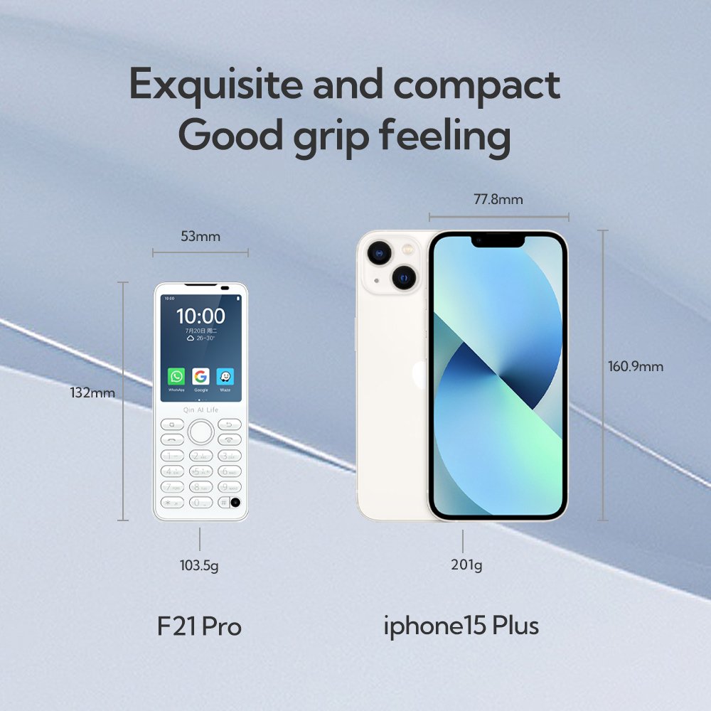 Wholesale Advantages duoqin F21PRO + plus Android 11 touch screen 4G smart mobile phone supports Google store Qin F21 PRO