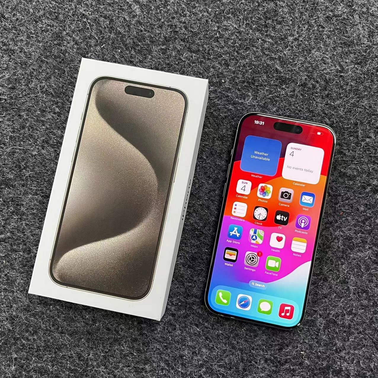 Wholesale Original unlocked phones 15Pro 15Promax 256GB used mobile phone 5g smartphone