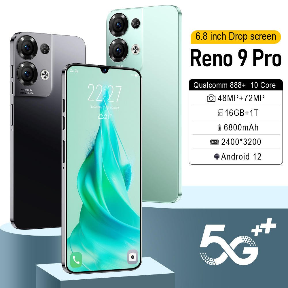 Reno 9 Pro 12gb+512gb Phone 10-core Global Version Cellphones Original 5g Mobile Smartphones Phone Smart Phone
