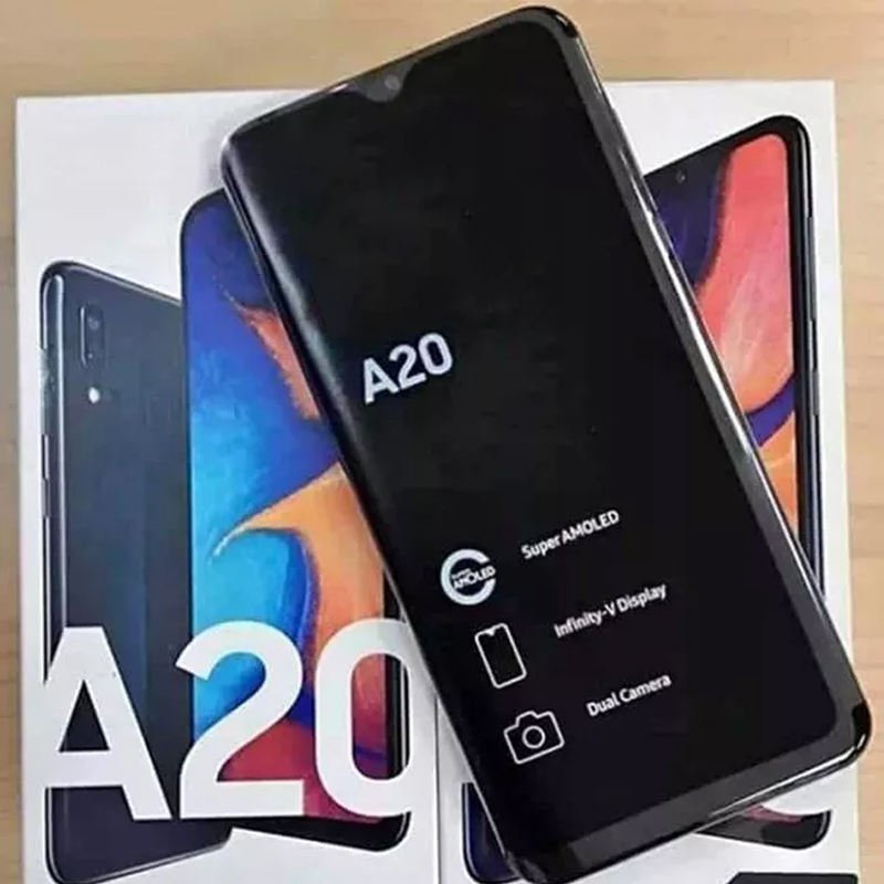 Hot selling smart second-hand mobile phone 6.4 inches for Samsung A20