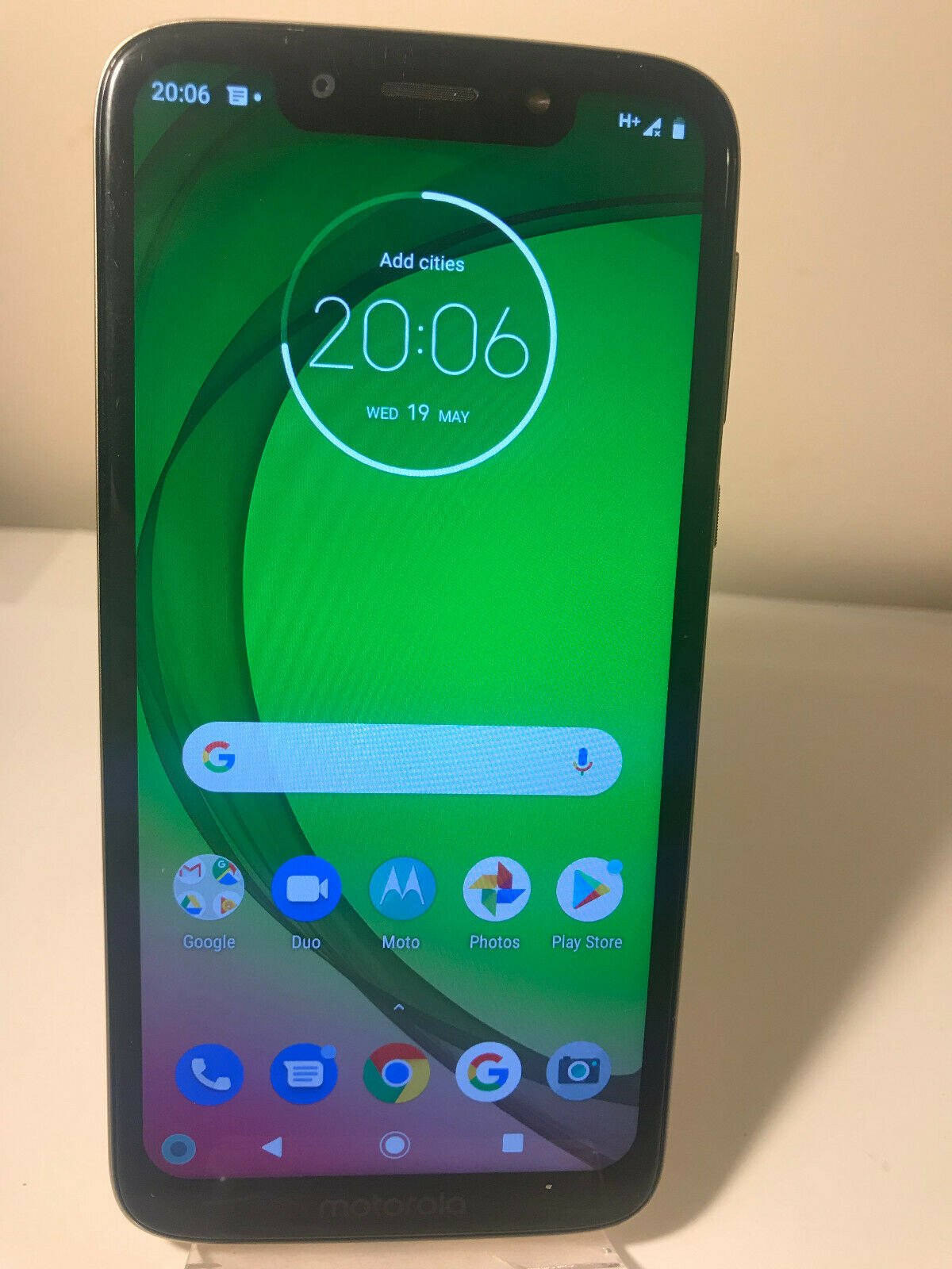 Refurbished cell phones 5.7" Touch screen used mobile Phones Motorola Moto G7 Play 3000mAh Battery 13MP Camera advantage