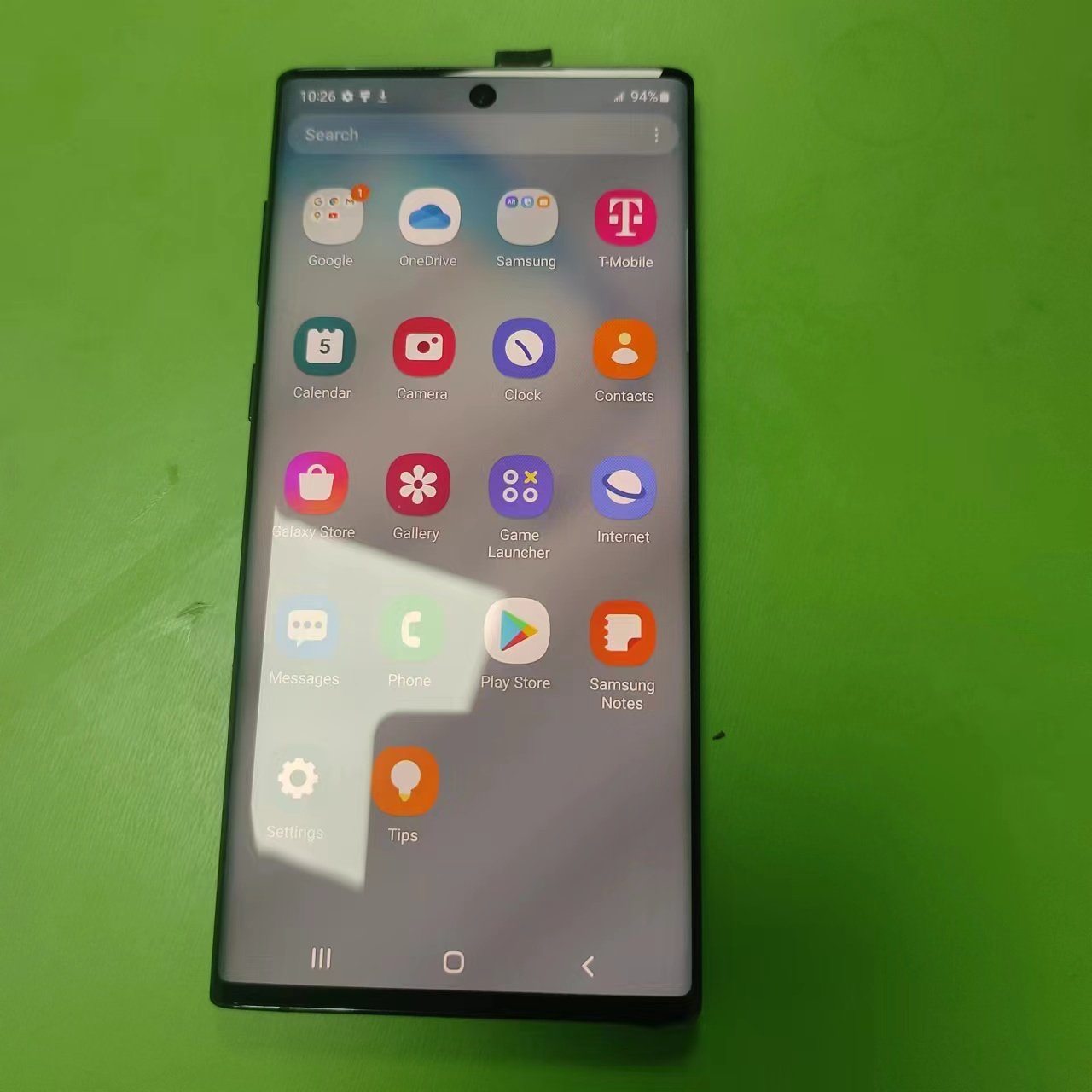 GSM-FIX For Samsung Galaxy Note 10 NOTE10 6.3" N970U 8GB RAM 256GB Snapdragon 855 Octa-core Original Unlocked Phone Note10