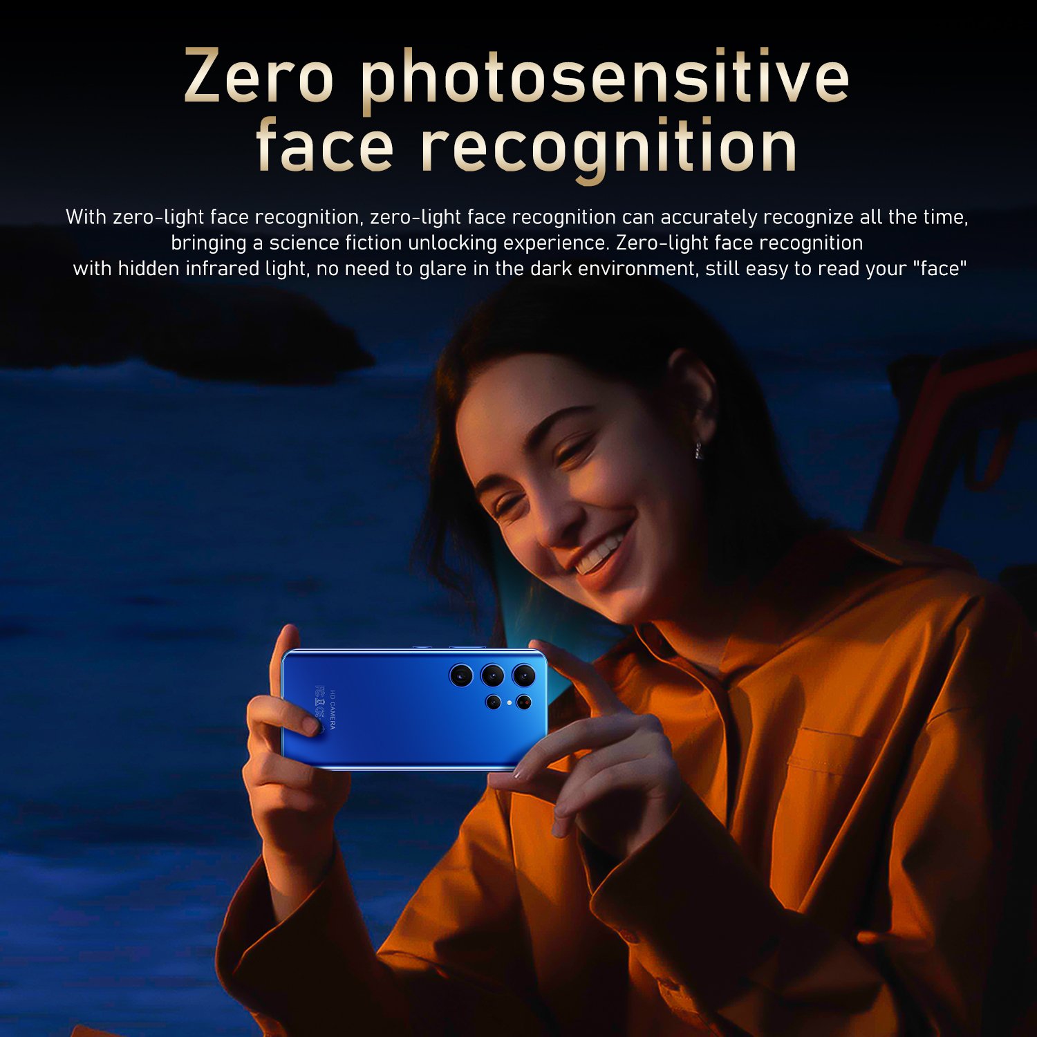 2023 new smart phone 7.2-inch high-definition camera 4+128GB large memory 5G high-end S22 Smartphone