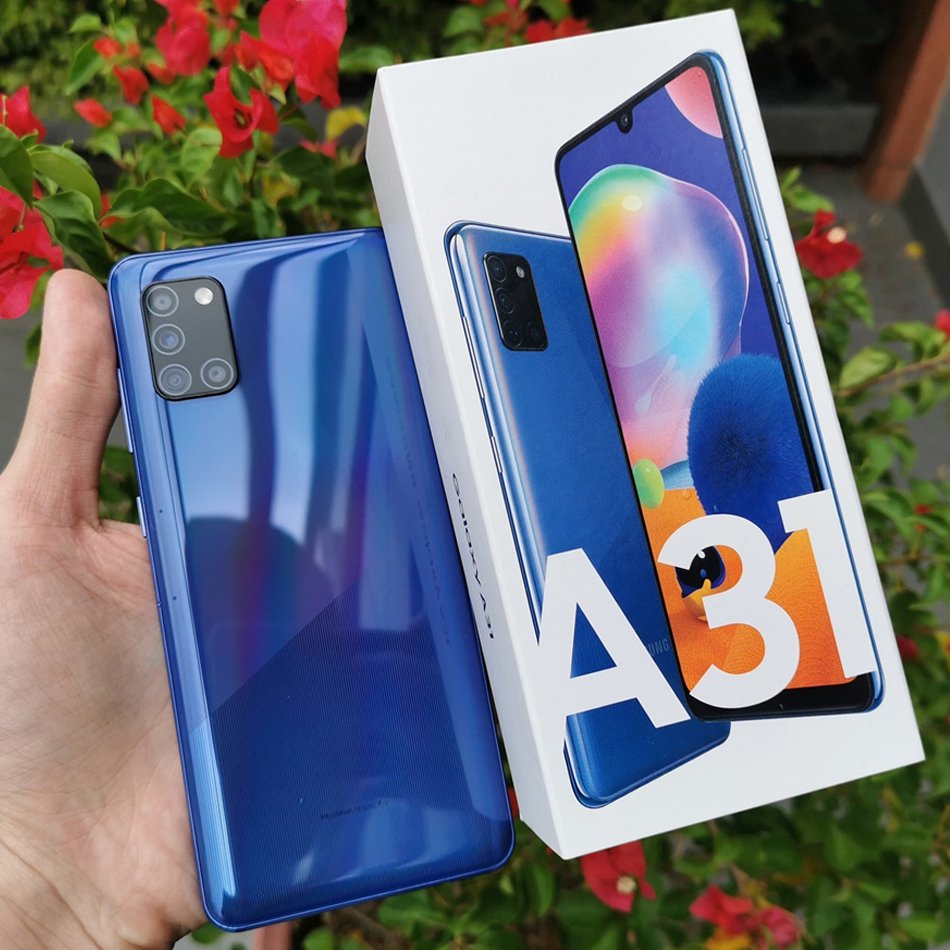 Original celulares used For Samsung A31 64GB mobile phone Android 1SIM 98% New unlocked second hand cellphone A30 A32 A50