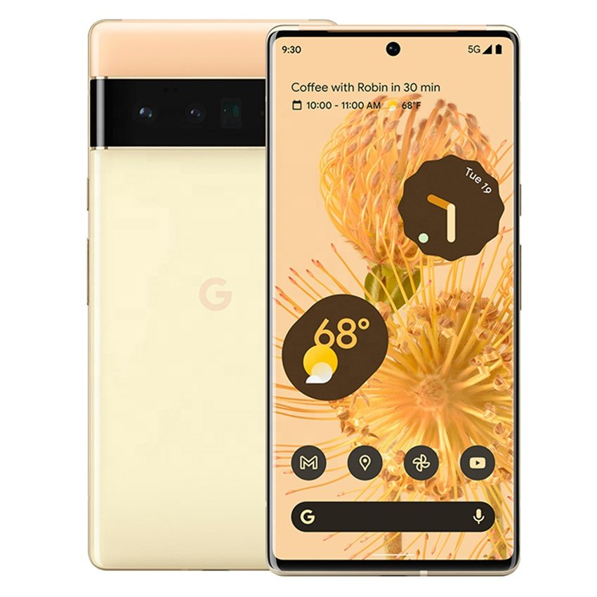 High Quality Original Unlocked Brand New 6.4 inch 12+128gb Android Mobile Phones Wholesale Used Phones For Google Pixel 6 Pro
