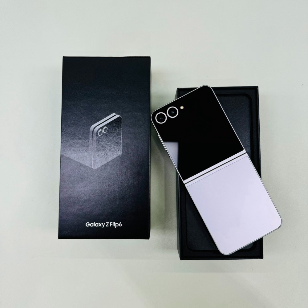 SAM Galaxy Z Flip 6 Smartphone 6.7/4000mAh 50MP AMOLED Snapdragon 8 Gen 3 AI Telephone Ultra thin foldable screen phone 99% new
