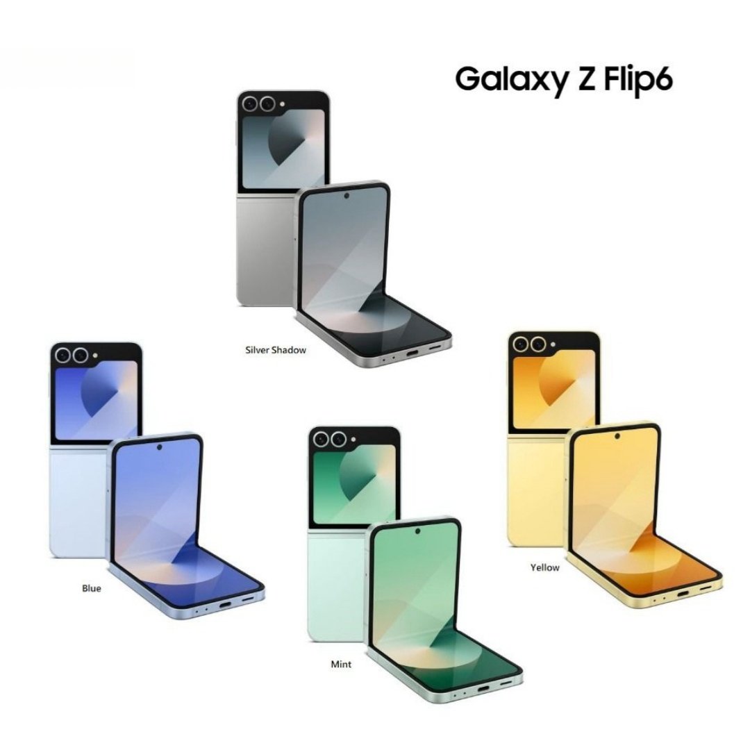 SAM Galaxy Z Flip 6 Smartphone 6.7/4000mAh 50MP AMOLED Snapdragon 8 Gen 3 AI Telephone Ultra thin foldable screen phone 99% new
