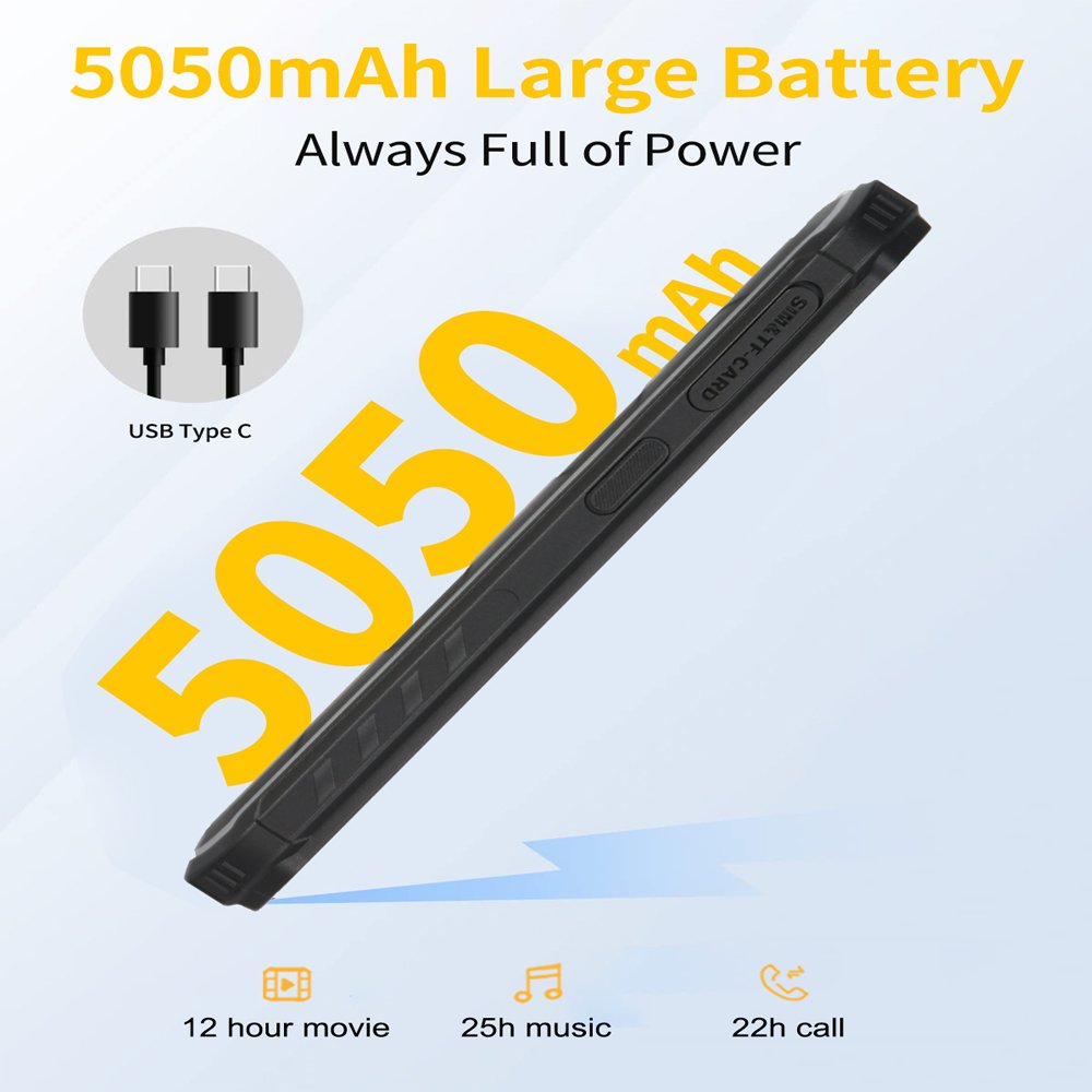 Phonemax X1 Rugged Smartphone Original HD Camera 3GB+32GB Waterproof Shockproof NFC Android 10 rugged Mobile Phone