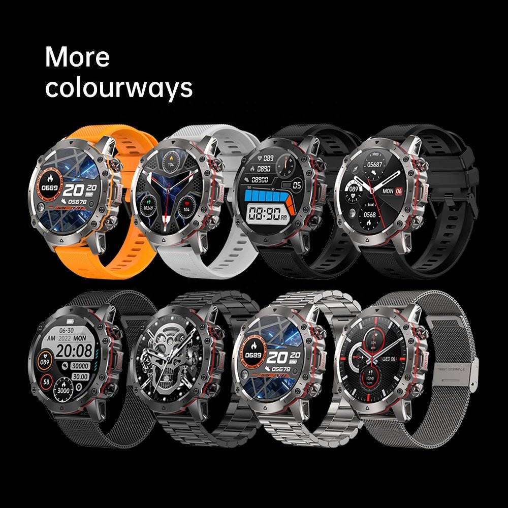 2023 New Arrival AK56 1.43inch Big Screen Sport Watch BT Phone Call IP67 Waterproof Smart Watch for Men
