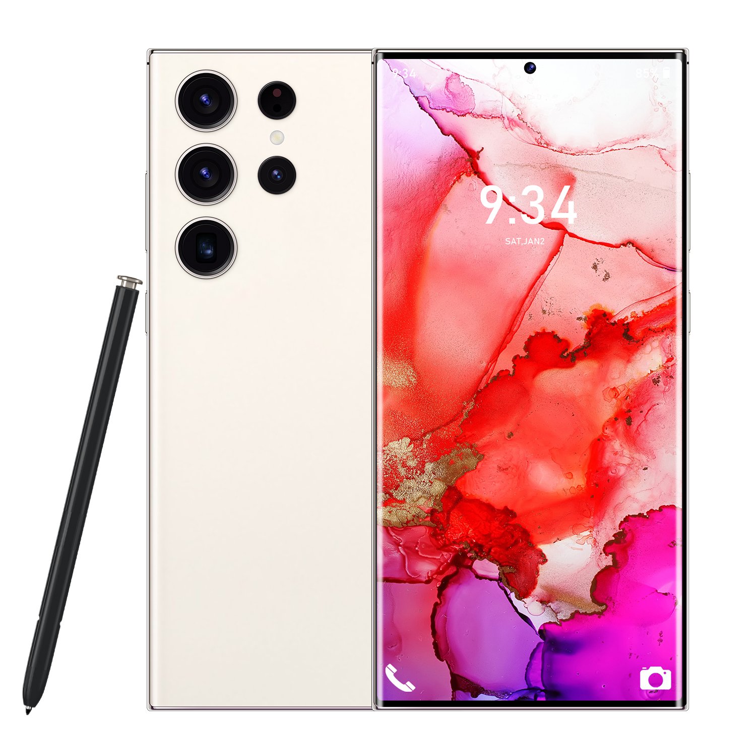 Hot Selling S23+ ULTRA Unlock Clone 5G Android Telephone 16gb+512gb Double Sim Card Gaming Phone for Samsunges S23 Ultra