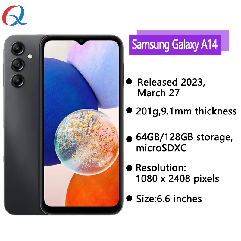 All In Stock Unlocked Second Hand Mobiles phone for samsung a14 99% New Used Phones for Samsung Galaxy A14