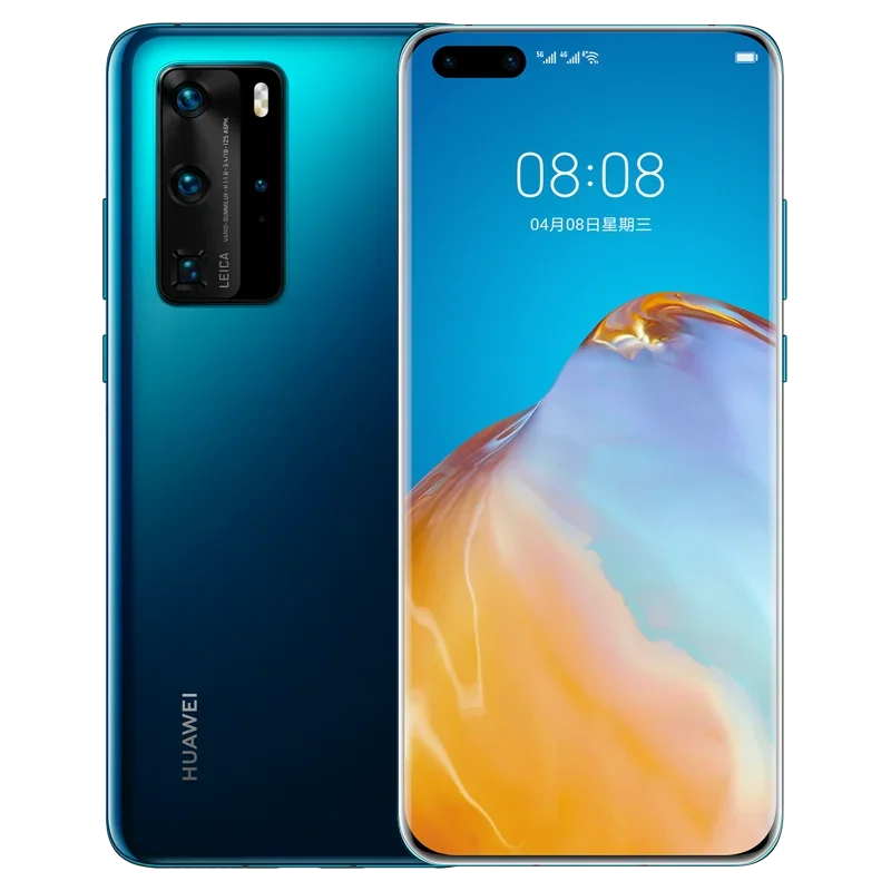 for HUAWEI P40 Pro 5G Smartphone Android 6.58 inch 50MP+32MP 256GB ROM 8GB RAM Mobile phones IP68 waterproof used phone