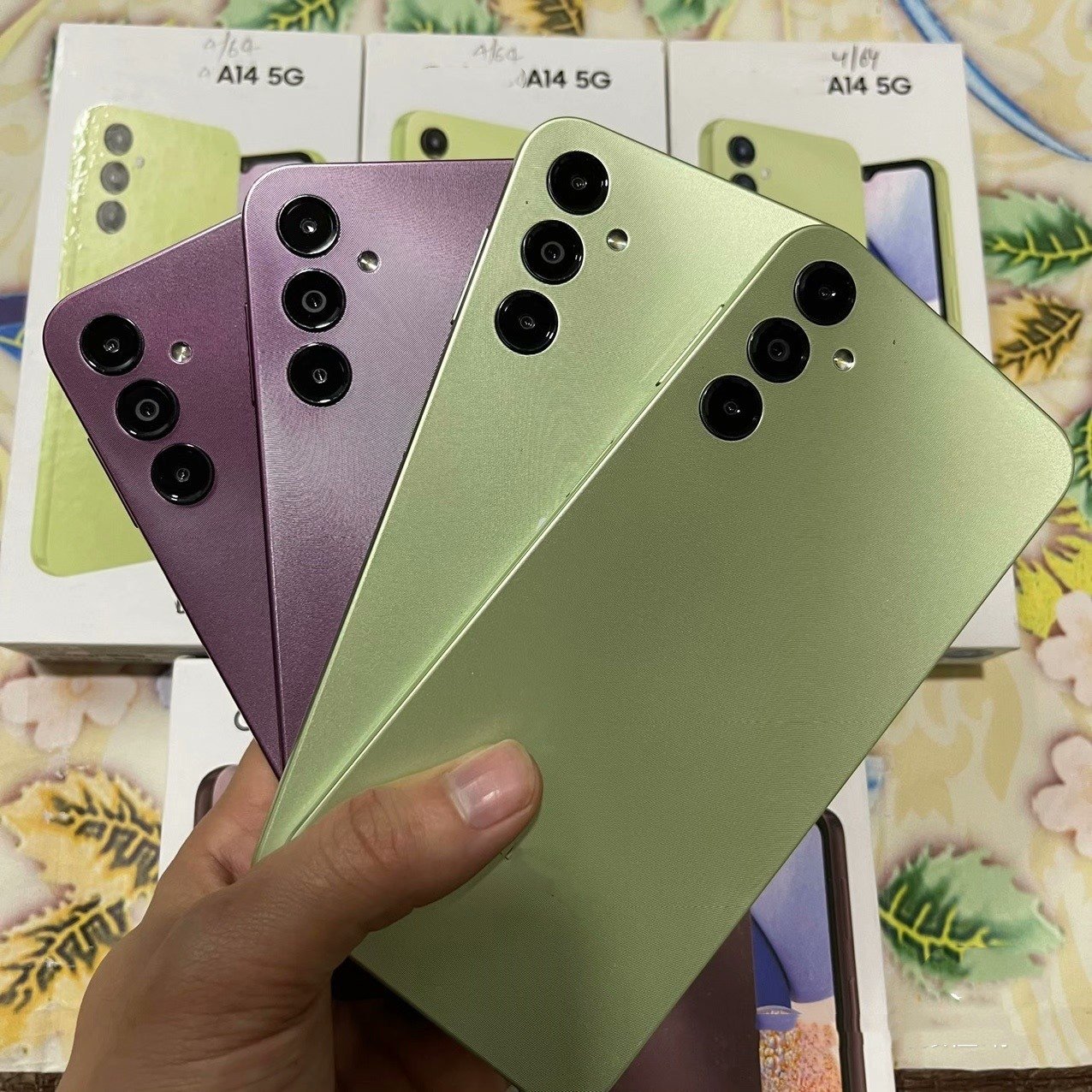 High Quality Hot Selling 5G Smartphone A14 5G 64GB 1SIM Android Cellphone Celulares Wholesale Mobile Phone