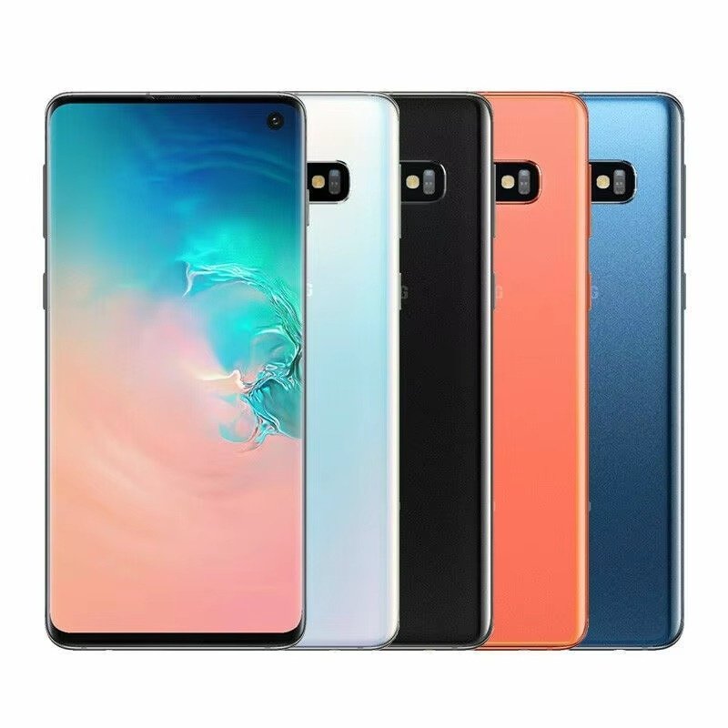 Unlocked Used Phones for Samsung Galaxy S10 6+128GB Factory Stock Original Android Phones