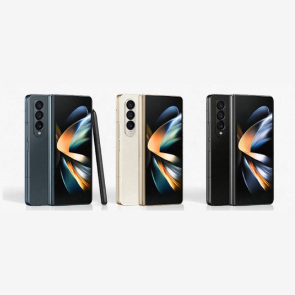 Original Used High quality sam-sung foldable 4 phone 256g 512g second hand 5G smartphone used mobile phones