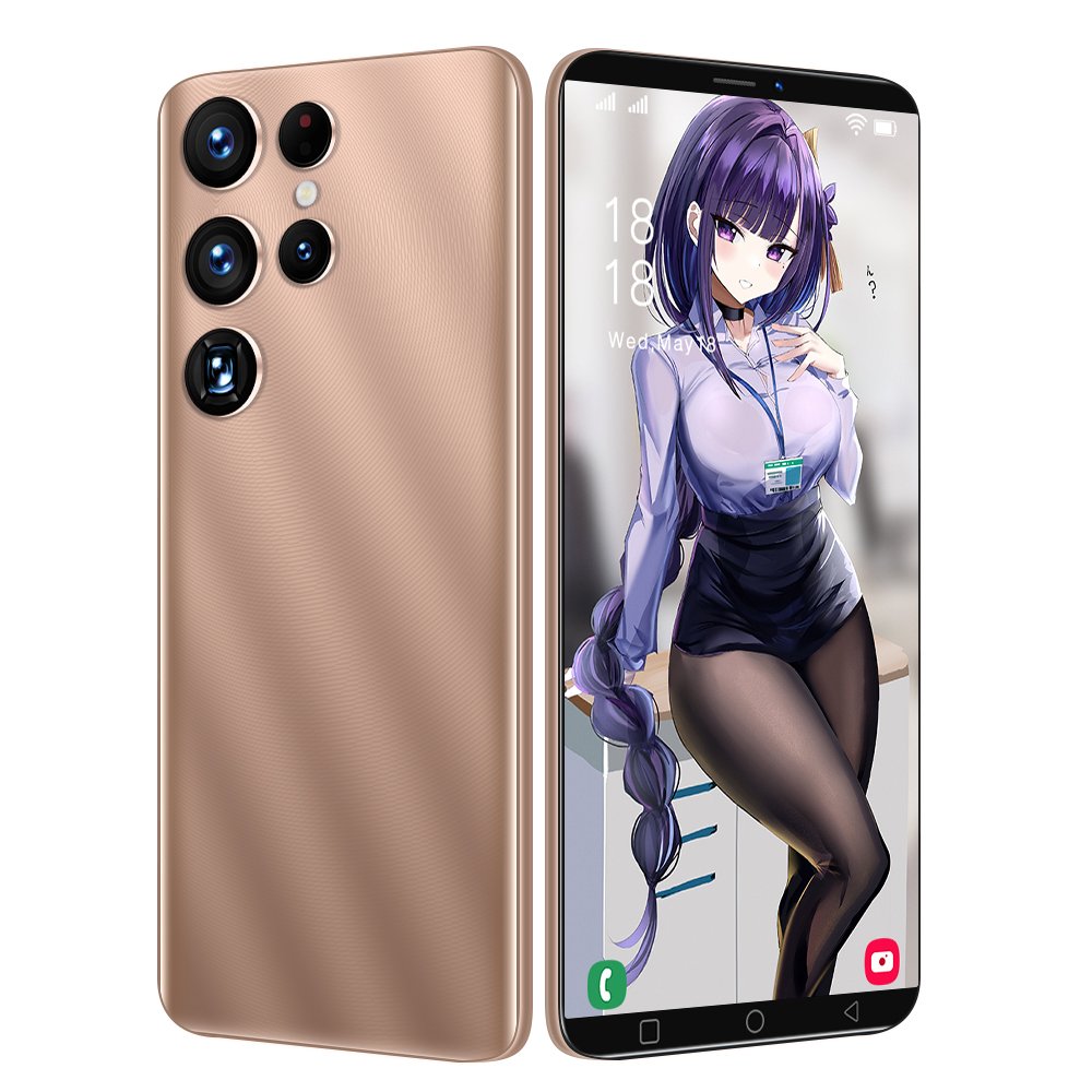 Factory price cheap S22Ultra Smart Phone 5.5 HD Inch Full Screen 8+256GB Dual Sim cellphone 4800mAh Android mobile phone