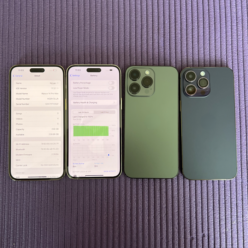 Used high quality for phone 13 14 pro max original 5G used smartphone 13pro max 14pro max
