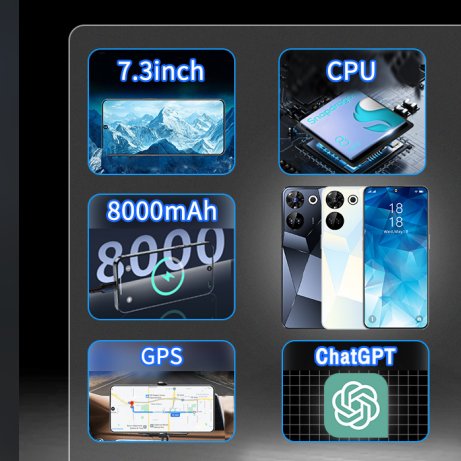 Wholesale Cheap7.3 Inch 4G Dual SIM GSM 256GB Android Mobile Phone - China Mobile Phone and Smart P