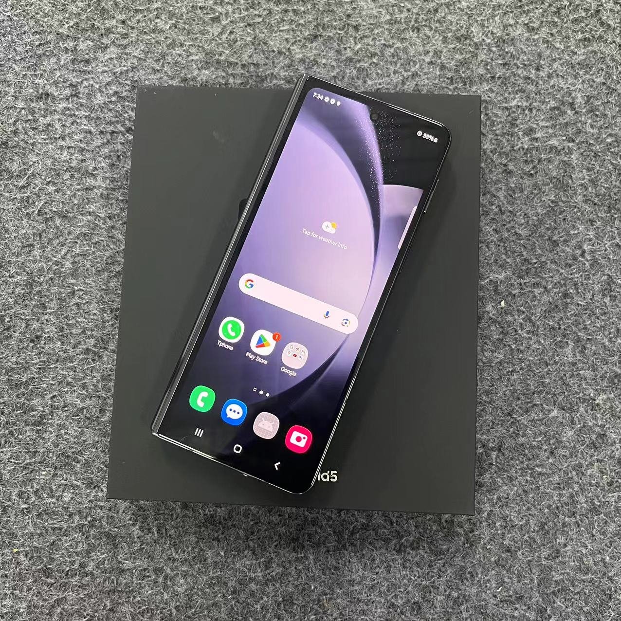 Wholesale Original Galaxy For ZFold 5 256g 512g Android System Folding Phone mobile phone 5g Smartphone
