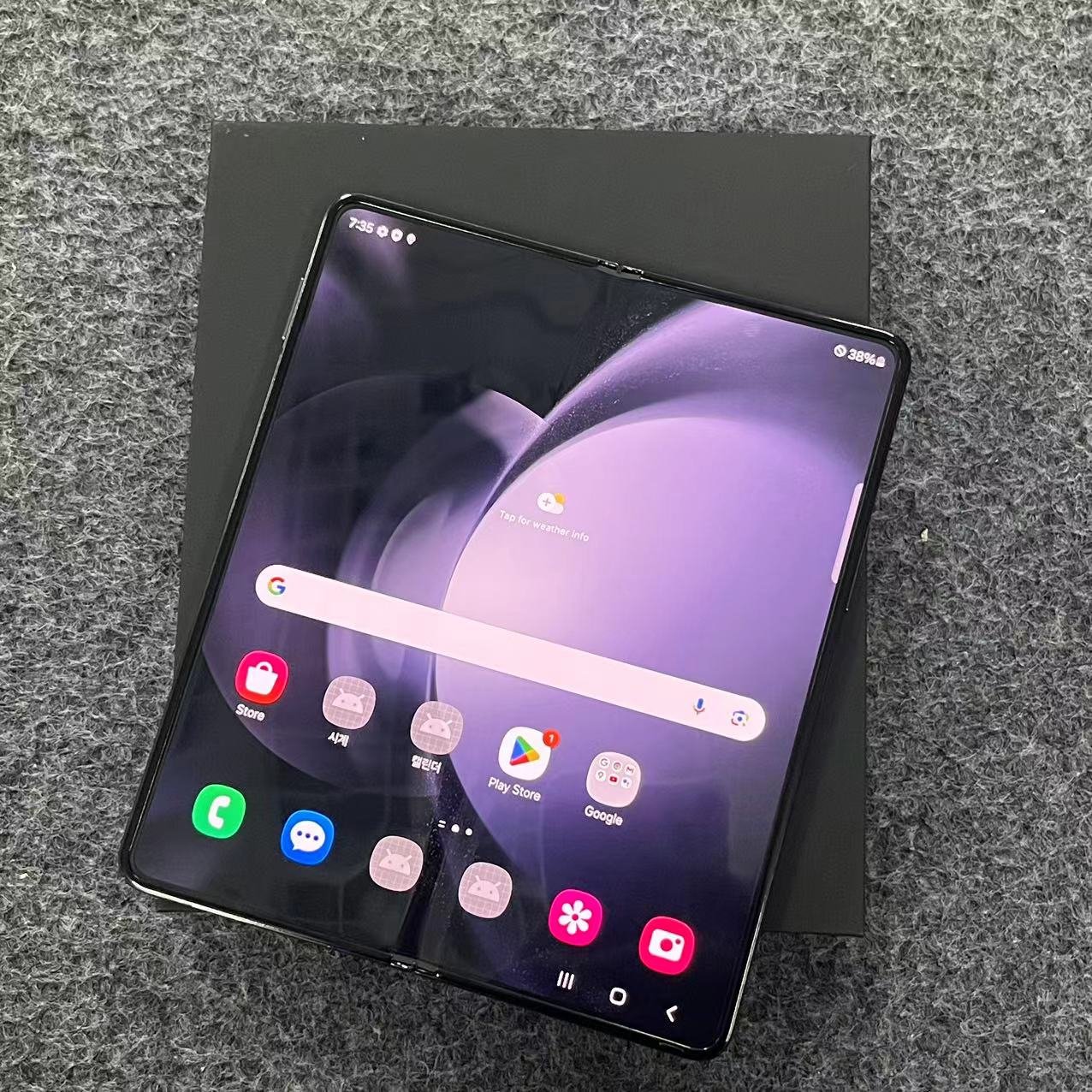 Wholesale Original Galaxy For ZFold 5 256g 512g Android System Folding Phone mobile phone 5g Smartphone