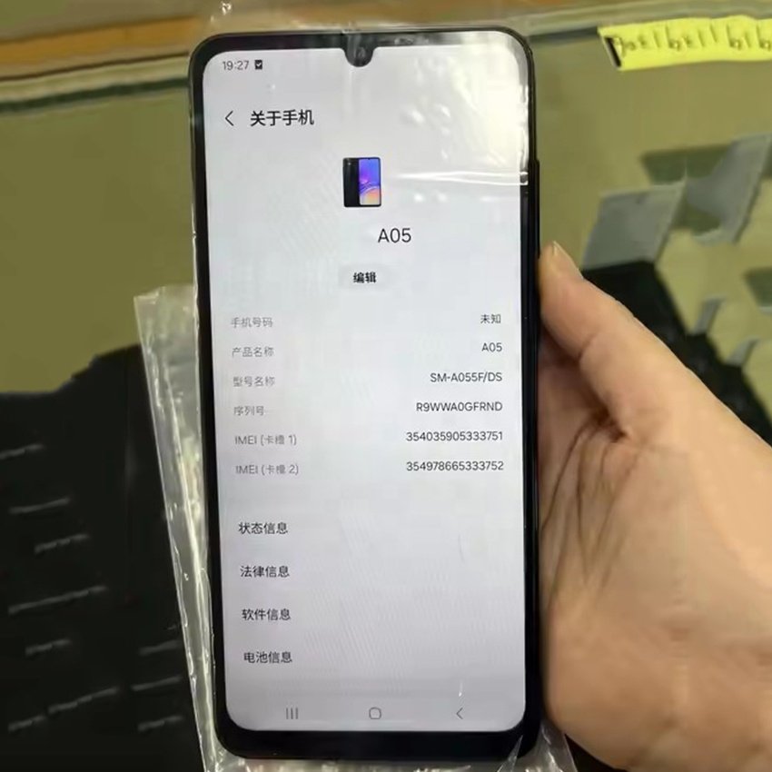 Wholesale 99% New A05 A05s 5g 6.7" Original Used Unlocked Phones 4+64gb/128gb Eu Version For Samsung Second Hand Mobile Phone