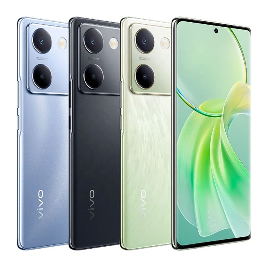 Wholesale VIVO Y100 128GB 256GB 512GB Dual SIM 5G LTE Big Screen Snapdragon 695 Octa Core No Scratch Used Mobile Phone