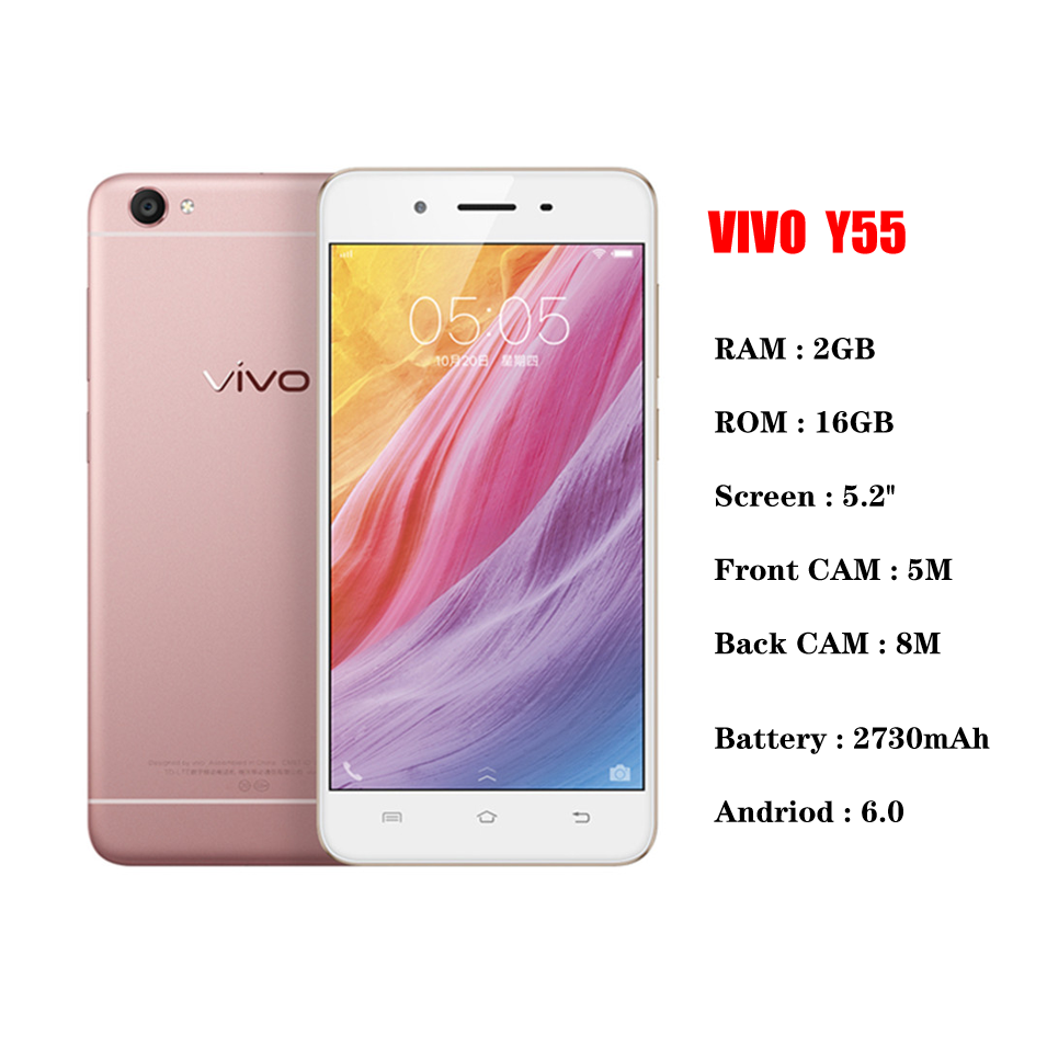 Wholesale Cheap original vivo y55 2+16GB cheap smart phone used smart phones used mobile phones low price