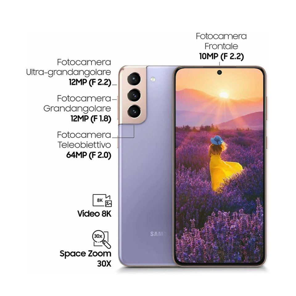 Unlocked Second Hand Original 5G Mobile Phones For Samsung Galaxy S21 Plus Used Mobile Phone Refurbished Phones S21+
