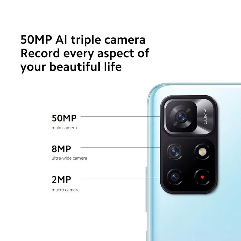 High quality original mobile phone for Xiaomi Redmi note 11s 6.43 inches 6+128GB Smartphones
