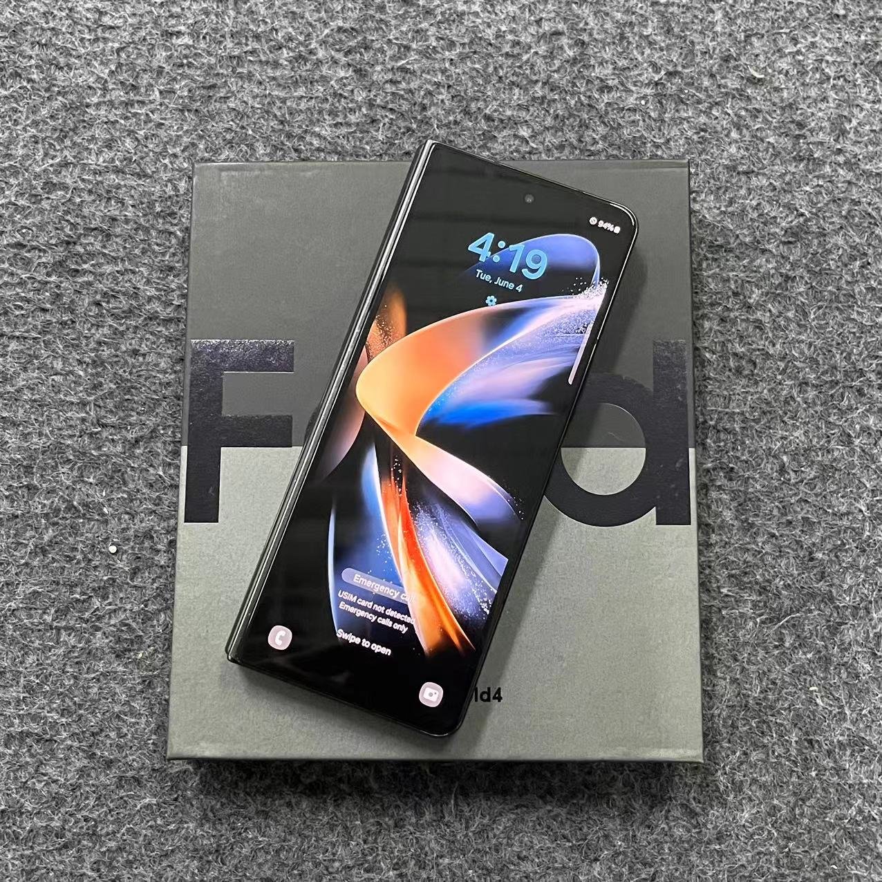 Wholesale Original unlocked phones Foldable for Galaxy ZFold4 256G 5G smartphone used mobile phone