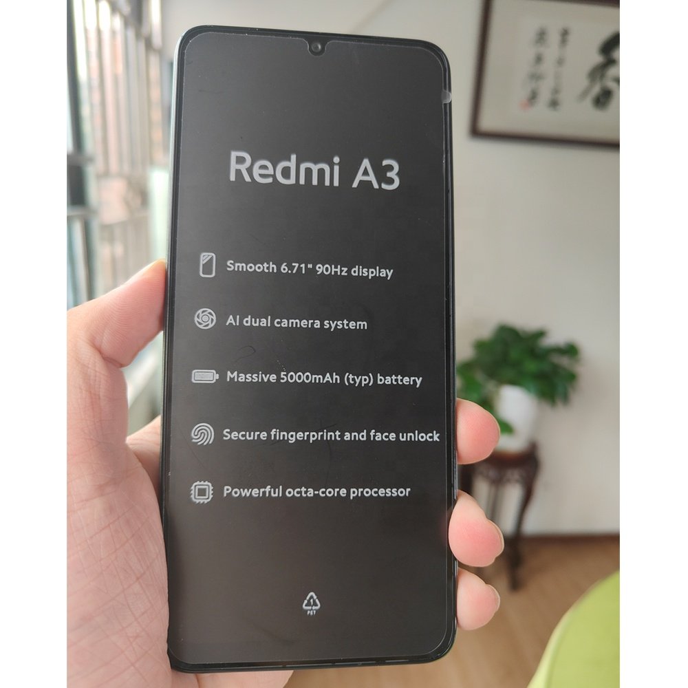 In Stock Global Version for Xiaomi Redmi A3 A3X 64GB/128GB MTK Helio G36 Octa Core 6.71inch Android Second Hand Mobile Phone