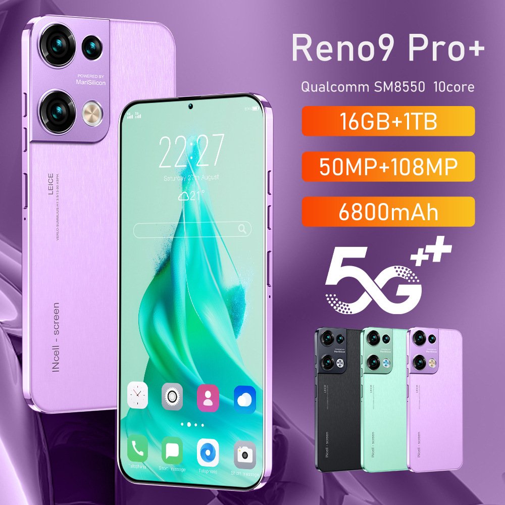 Smartphone Cheap Reno9 Pro+ True 4G 7.3 inches 13 million pixels 2+16 Android 8.1