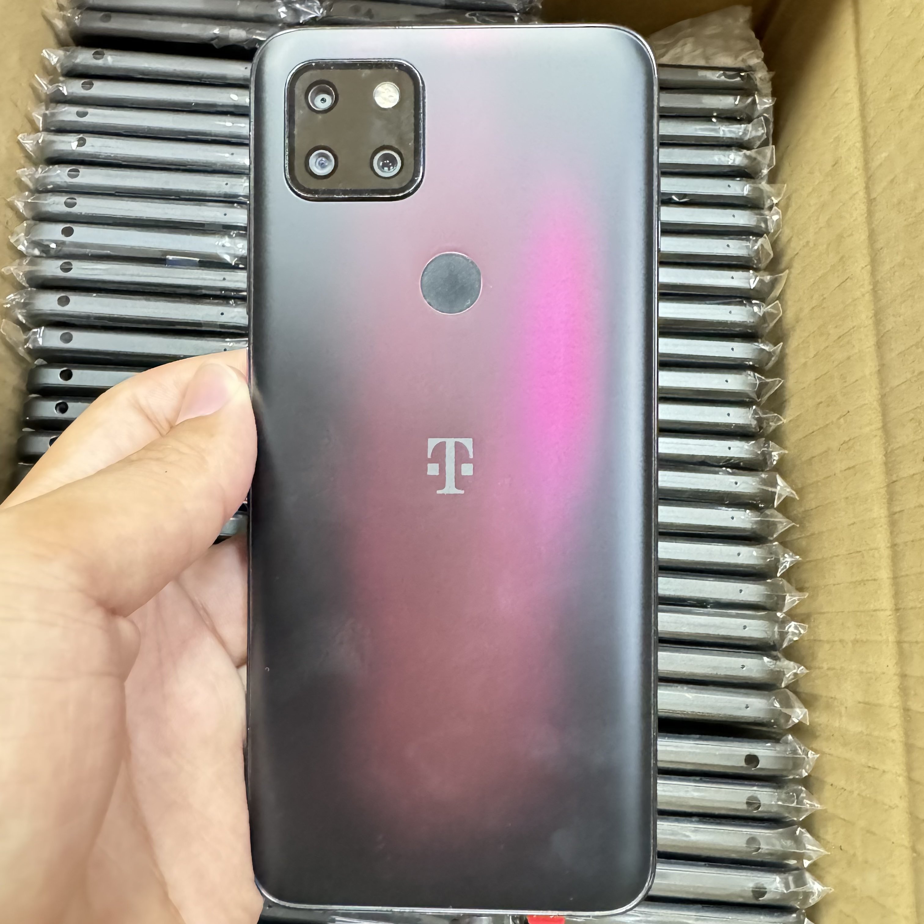 Unlocked wholesale second hand phone revvl 5g T790w T790Z 6.6 inch screen 65W quick charge Android 10 smart used mobile phone