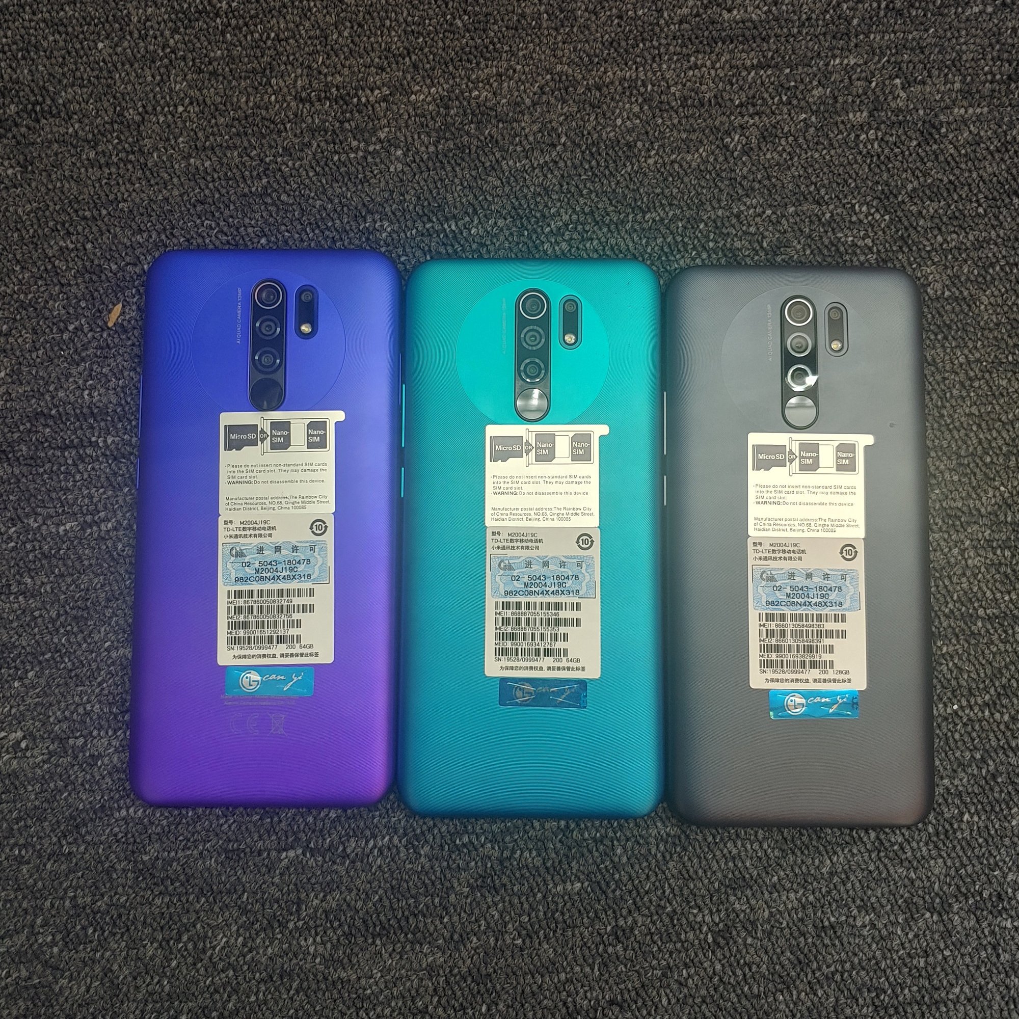 Remi 9 4+64gb note 11 note 8 note10 pro plus note13 pro plus note 9 Xiomi mobile phones for redmi 9