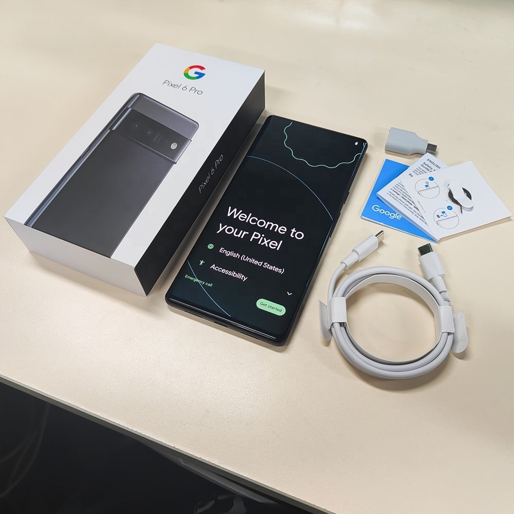 High Cost Performance Smart Phone Wholesale Unlock Original Pixel 6 Pro Unlocked 256gb Cheap Used Phones for Google