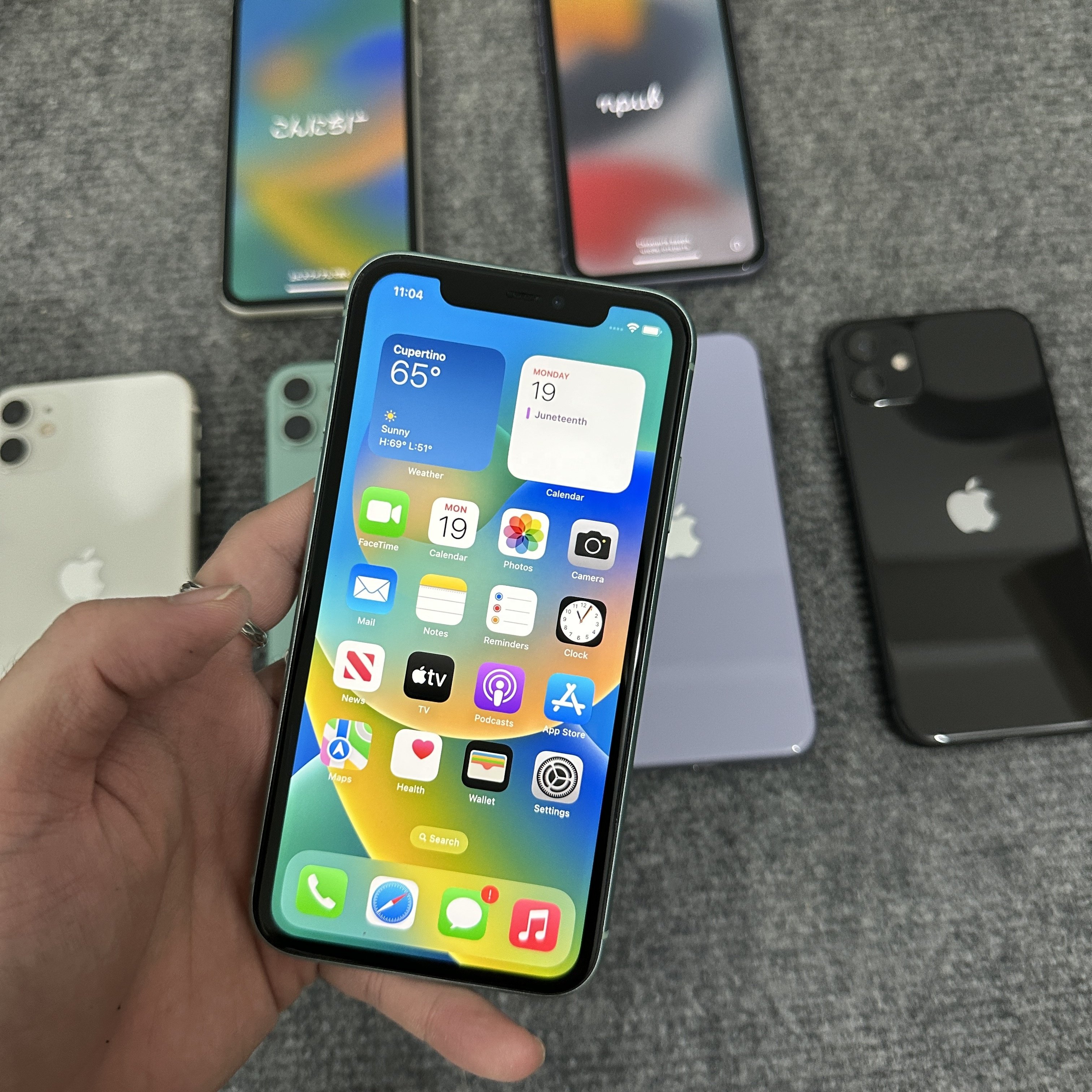 USA Hot sale Wholesale for iPhone 11 Good condition Used mobile phone for Apple Unlocked 4G Global Second Hand for iPhone 11