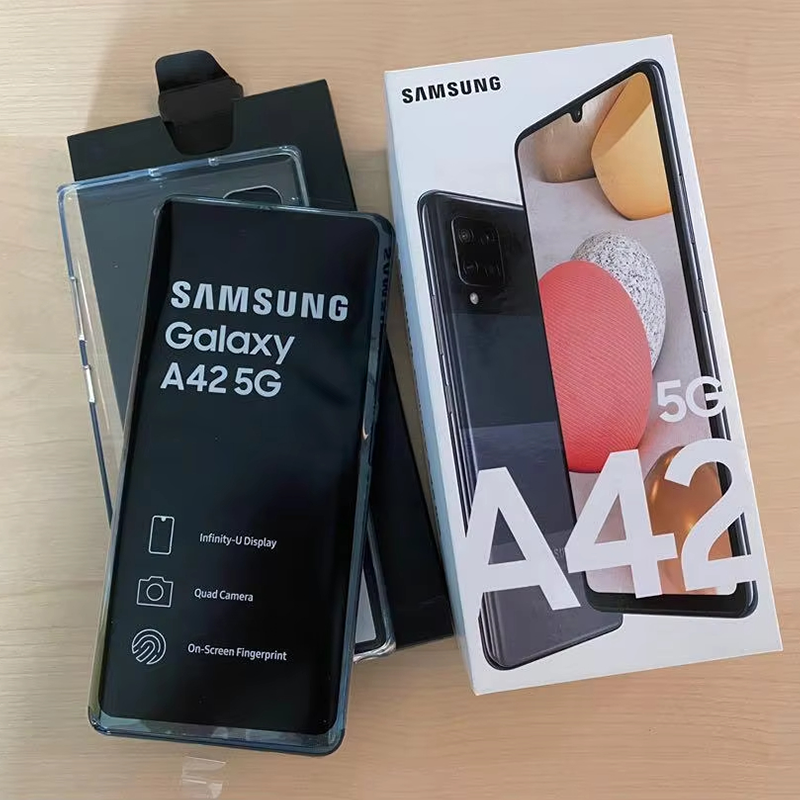 Telephone No Scratch Cheap A42 Used Mobile Phone Wholesale High Level Smart Phone A42
