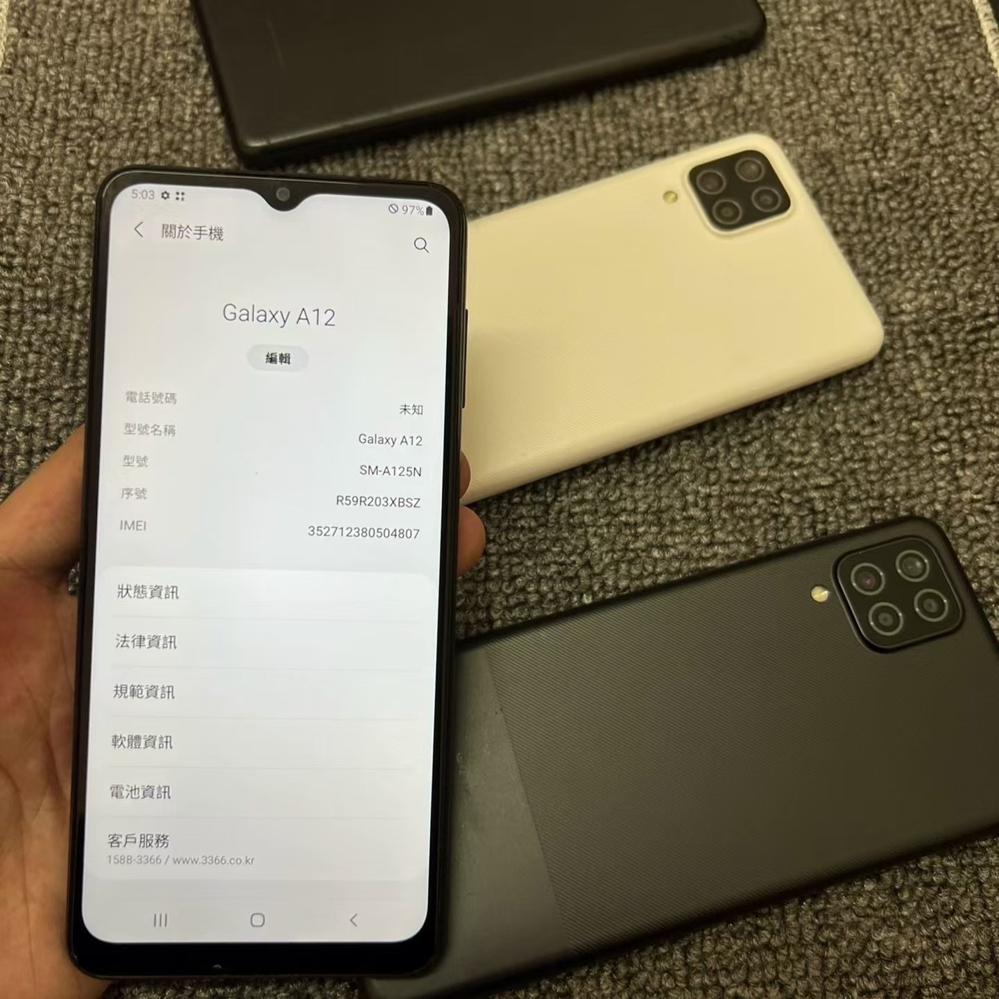 Wholesale Used Cellphone A01 A10E A12 Unlocked Original Smartphone For Samsung Mobile Phone