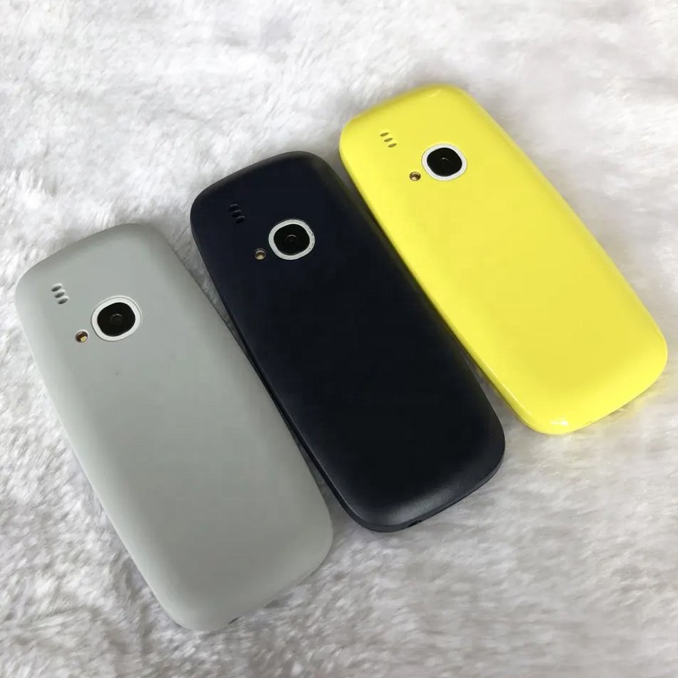 Cheap feature phone For Nokia 3310 2017 Dual SIM Original used phones 2.4 inch Bar keypad cellphone wholesale 105 106 6300
