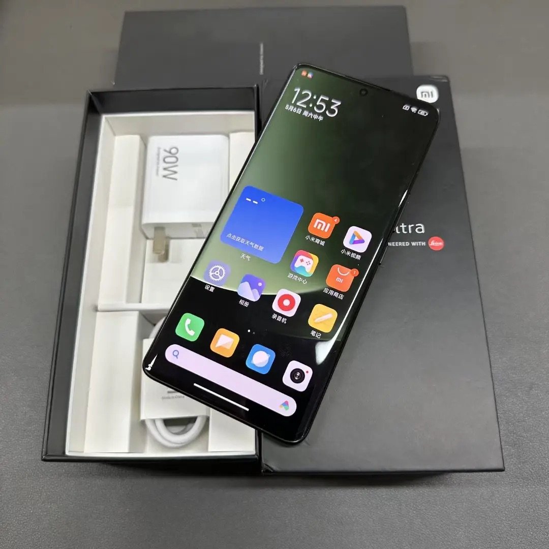 Original Xiaom 13 ultra Smartphone Snapdragon 8 Gen 2 MIUI second-hand 120Hz Screen 90W Fast Charger Mobile Phone uesd phone