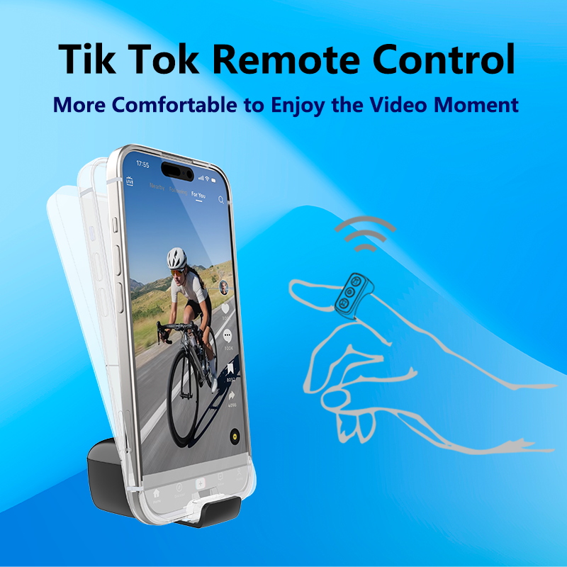 Tiktok Remote Control Scroll Ring Kindle Paperwhite Page Turner With Fast Charging Case and Phone Stand