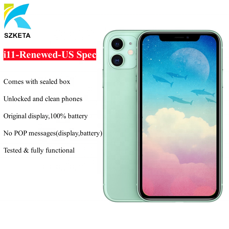 AA+ Grade Original 11 11Pro Max Unlocked Mobile Phone First-Hand Supply New Media Used Smartphones