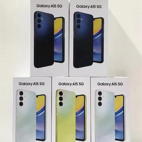 Used Mobile Phone for Samsung Galaxy A15 A14 A13Used Mobile Wholesale No Scratch Smart Low Price Telephone 5G EU US VERSION 2SIM