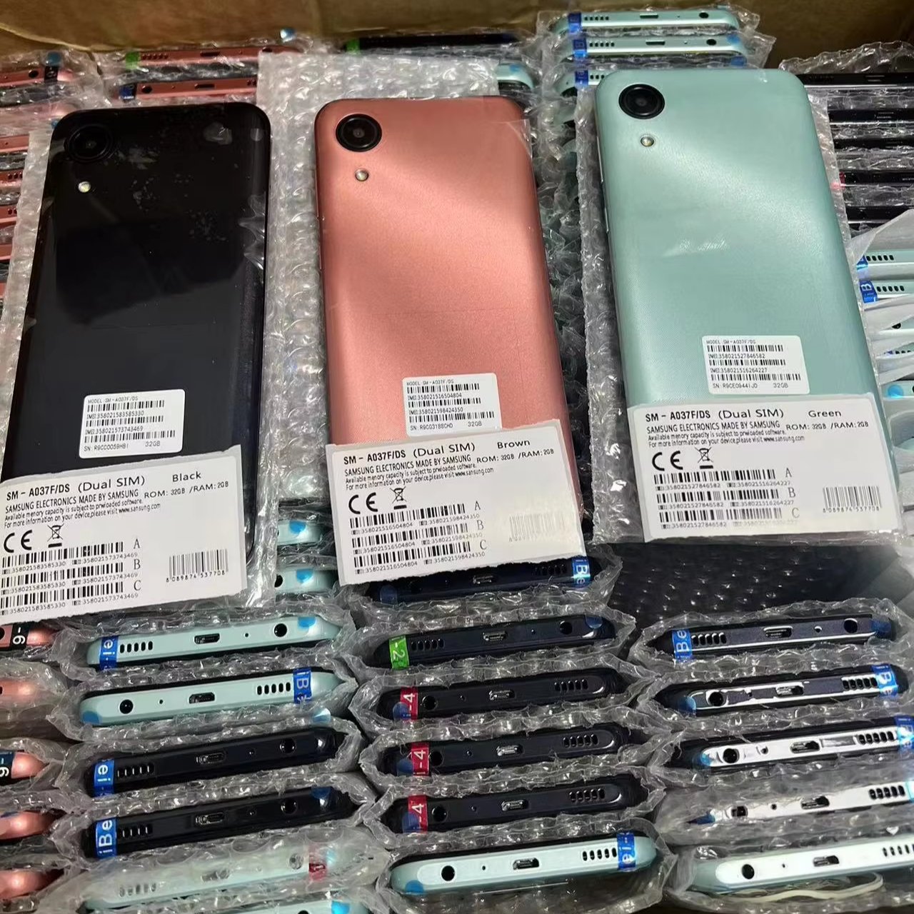 Factory Wholesale Original Used Mobile phone Low Price 2SIM 6.5 inches smart phones For Samsung a03 core a03
