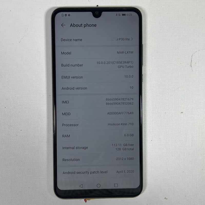 Wholesale original used cell mobile phones For HuaWei P30lite P30 Pro unlocked Android 4G Smartphone P40 lite P40 Pro