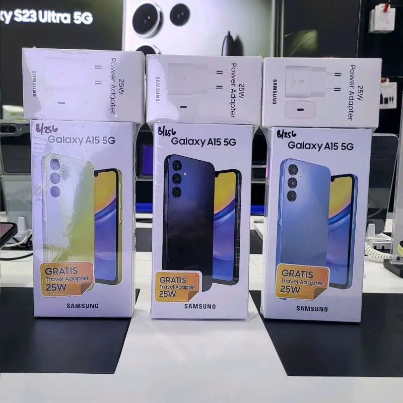 For Samsung Galaxy A15 Used Mobile Smart Low Price Telephone Used Mobile Phone Wholesale No Scratch