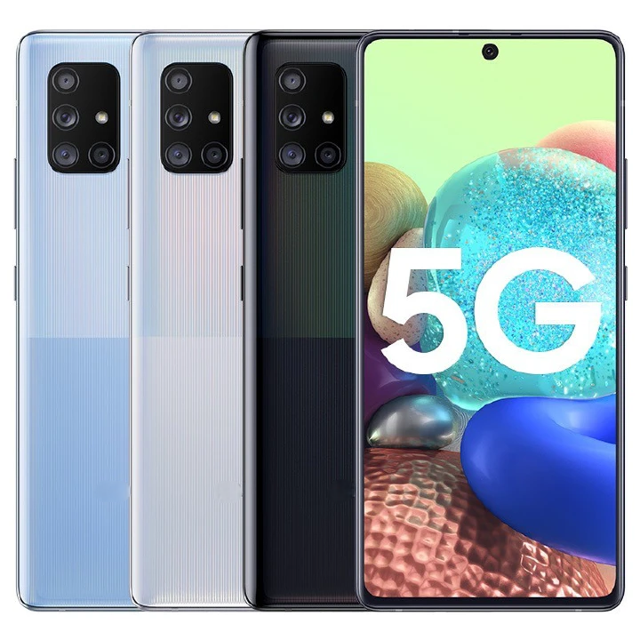High-Quality Refurbished phone Galaxy a71 5G dual SIM second hand used mobile phone for Samsung Galaxy a71 for sale