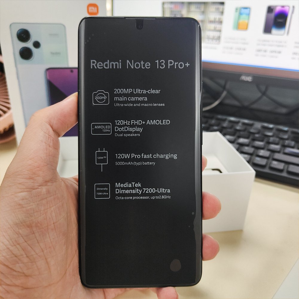 2024 Original Used Mobile Phone Second Hand Cell Android Smartphone For Xiao Mi Redmi Note 13 Pro+ Plus 5g